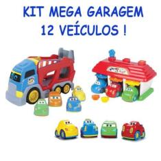 Imagem de Brinquedo Educativo P/ Crianças 12 Carrinhos Super Divertido - Big Sta