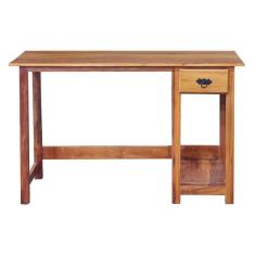 Imagem de Mesa Escrivaninha Escritório Em Madeira Maciça - Natural
