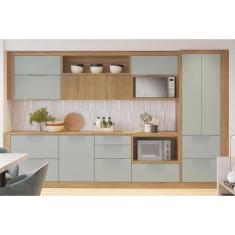 Imagem de Cozinha Completa Marquesa 13 Peças (3 Armários + 3 Balcões + 1 Panelei