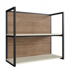 Imagem de Armário Aéreo De Cozinha 2 Prateleiras Herval Ten, 100% Mdf 80 Cm