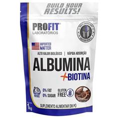 Imagem de ProFit Albumina + Biotina Refil Stand-Up - 1000G Creme De Avelã -