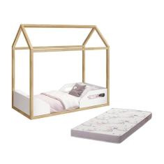 Imagem de Mini Cama Montessoriana Zoe com Colchão Physical - Reller Móveis