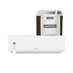 Imagem de Ar-Condicionado Split Hi Wall Agratto Fit 9000 BTUs FACST9F 220V