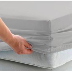 Imagem de Lençol Queen Avulso Com Elástico Percal 200 Fios 100% Algodão - Dryka