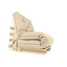Imagem de Sofa Cama Solteiro Futon Dobrável Bege