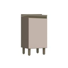 Imagem de Balcão De Cozinha Connect 1 Porta C/tampo Duna/cristal - Henn