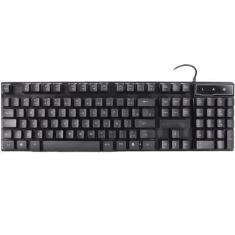Imagem de Teclado Para Computador Pc Comum Gamer Com Led Semi Mecanico - BS
