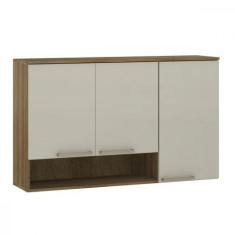 Imagem de Armário Aéreo 3 Portas 1,20cm Isis Luciane - Luciane Cozinhas, Avela/M