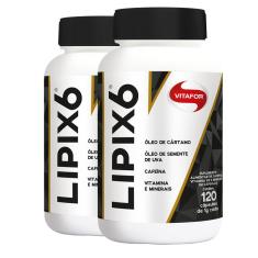 Imagem de Kit 2 Lipix 6 Vitafor 120 cápsulas