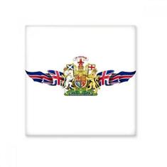 Imagem de Decalque brilhante de ejo de cerâmica com emblema nacional da bandeira do Reino Unido