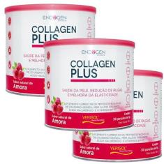 Imagem de Kit 3Uni Collagen Plus Verisol Amora Pote 150G - Endogen
