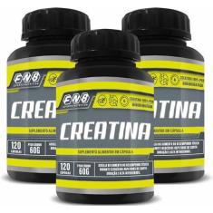 Imagem de Kit Com 3 Fnb Creatina 500Mg 120 Caps - Flora Nativa Do Brasil