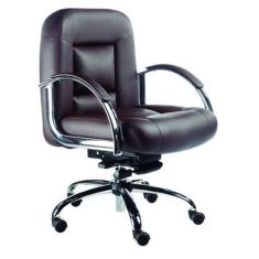 Imagem de Poltrona Diretor Luxuosa Com Braços Fixos Linha Firenze - Design Offic