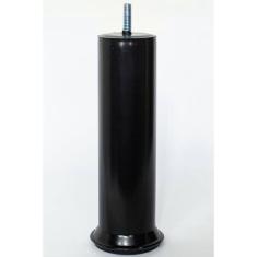 Imagem de Pés preto Para Cama Box 13cm Kit 8 Pês Reforçado Em Pvc