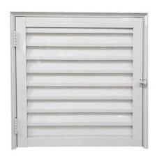 Imagem de Porta de Alumínio para Alçapão 60x60cm Rede Móveis Branco