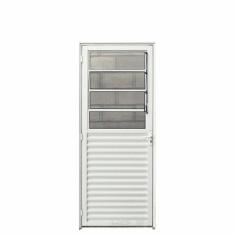 Imagem de Porta Basculante Aluminio Branco 2.10 x 0.70 Lado Esquerdo - Hale