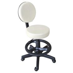 Imagem de Cadeira Mocho Giratório com aro branco facto For-Ty