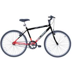 Imagem de Bicicleta Aro 26 Stroll Cor Preto Com Laranja - Dalannio Bike