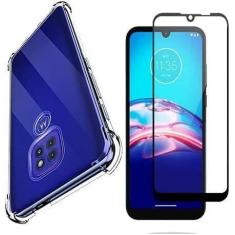 Imagem de Capa Capinha Anti Shock + Pelicula 3d Para Moto E7 Power - Universo