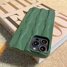 Imagem de 3D Wave Water Ripple Phone Case para iPhone 14 13 12 11 Pro Max 14pro Candy Color Soft Silicone Cover Shell, T5, para iphone 12Pro Max