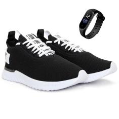 Imagem de Kit Tênis para Academia Masculino Esportivo Caminhada Olimp BF Shoes + Relógio-Masculino