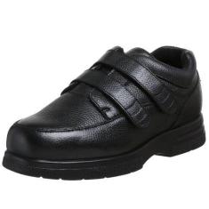 Imagem de Drew Tênis de caminhada masculino Traveler Hook and Loop, Preto, 42