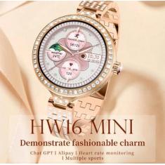 Imagem de Relógio Smartwatch Feminino Sofisticado Luxo e Funcionalidade - HW16