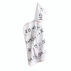 Imagem de Toalha De Banho Infantil Para Bebe Com Capuz Macia Santista