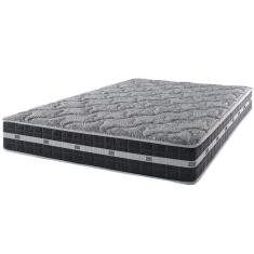 Imagem de Colchão Casal Aspen Molas Ensacadas D70 Pillow Flat 138cm Preto