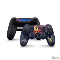 Imagem de Skin PS4 joysticks Adesiva God Of War Blue Skin