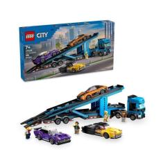 Imagem de Lego City Caminhão Transportador E Carros Esportivos - 60408
