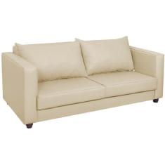 Imagem de Sofá 2 Lugares Lisboa Suede - Amarena Móveis Cor Bege
