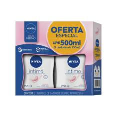 Imagem de Kit Sabonete Líquido Íntimo Nivea Suave 2 unidades com 250ml cada