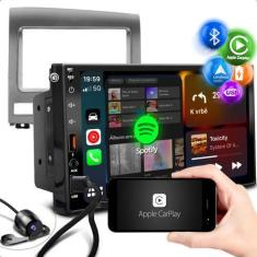 Imagem de Central Multimidia Carplay Android Auto + Moldura Palio 03/11 + Câmera