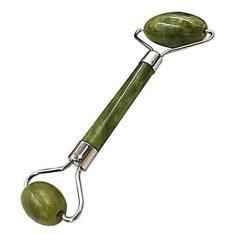 Imagem de Rolo Massageador Pedra De Jade Anti Rugas Massagem Facial Relaxante Muscular Rejuvenescedor