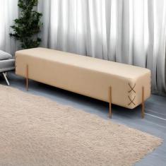 Imagem de Recamier Banco Luxo Eros Madeira Eucalipto - Castellar Móbile