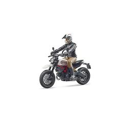 Imagem de Motocicleta Ducati Desert Sled com Piloto