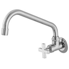 Imagem de Torneira Para Cozinha Meber Nya Parede, Cromado - 1165 C22