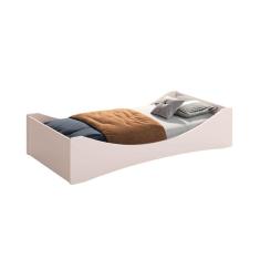 Imagem de Cama Solteiro Evolutiva Luna 2 em 1 Rosa Fosco - Reller