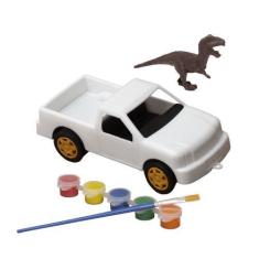 Imagem de Brinquedo Educativo Carro P/ Colorir Dinossauro Colecionável - Homepla