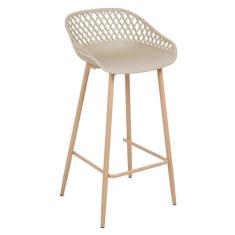 Imagem de Banqueta Alta Bancada Cozinha Clarice Cloe Nude