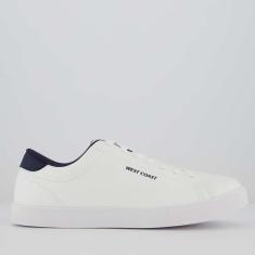 Imagem de Tênis West Coast WC 160 Alasca Branco e Marinho-Masculino