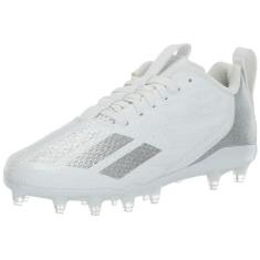 Imagem de adidas Tênis infantil unissex Adizero Spark, Branco/Prata Metálico/Branco, 5.5 Big Kid