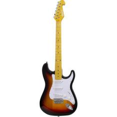 Imagem de Guitarra Elétrica Vintage Thomaz Teg 400v Sunburst F097