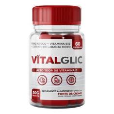 Imagem de 01 Vitalglic Suplemento Alimentar 60 Cápsulas - Original