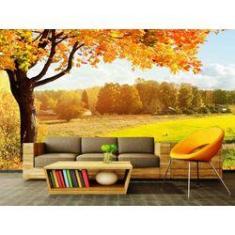 Imagem de Papel de Parede Paisagens Floresta 60 - 1,00 X 1,00