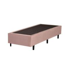 Imagem de Base Box Solteirão King Suede Rosé 203x96x40xm - Imperium do Sono
