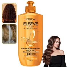 Imagem de Creme Para Pentear Elseve Oleo Extraordinario Loreal Paris Cabelos Sec
