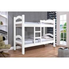 Imagem de Beliche Solteiro Absolut Plus Branco- Rede Móveis