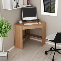 Imagem de Mesa para Escritório de Canto ME4169 Amêndoa Tecnomobili